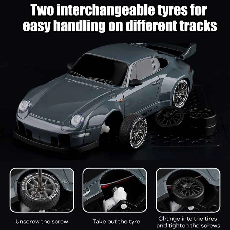 Brand New Pro-Style 1:24 Drift Car | 4WD LED Lights | Brand New - photo 4