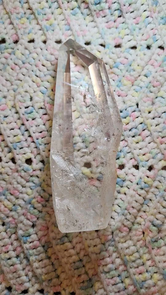 Large Clear Quartz Tower
