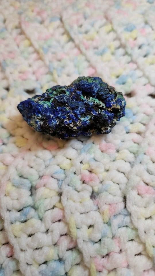 Azurite & Malachite Mineral Premium Specimen - photo 2