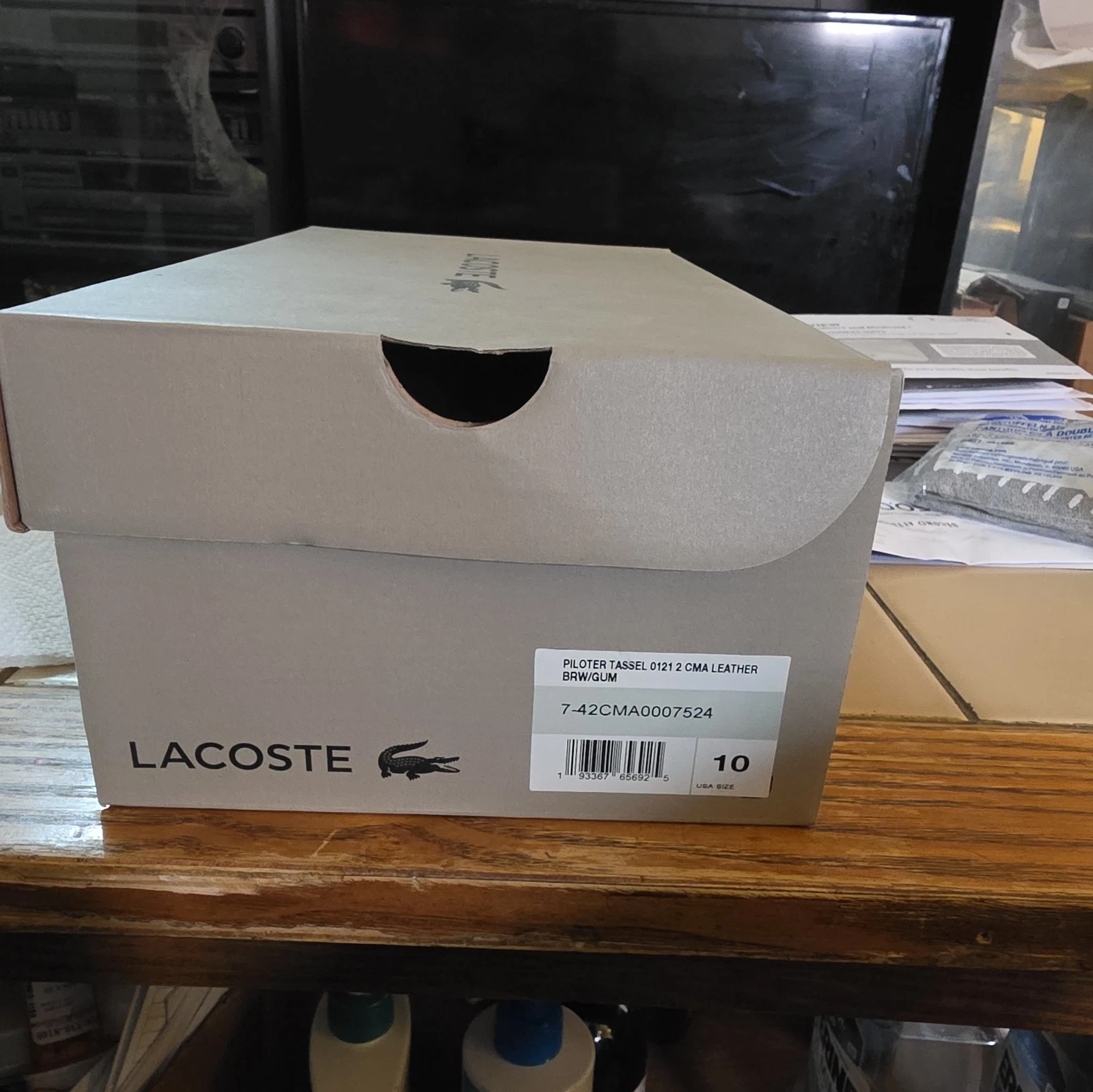 Lacost Piloter Tassel Loafers Size 10 - photo 2
