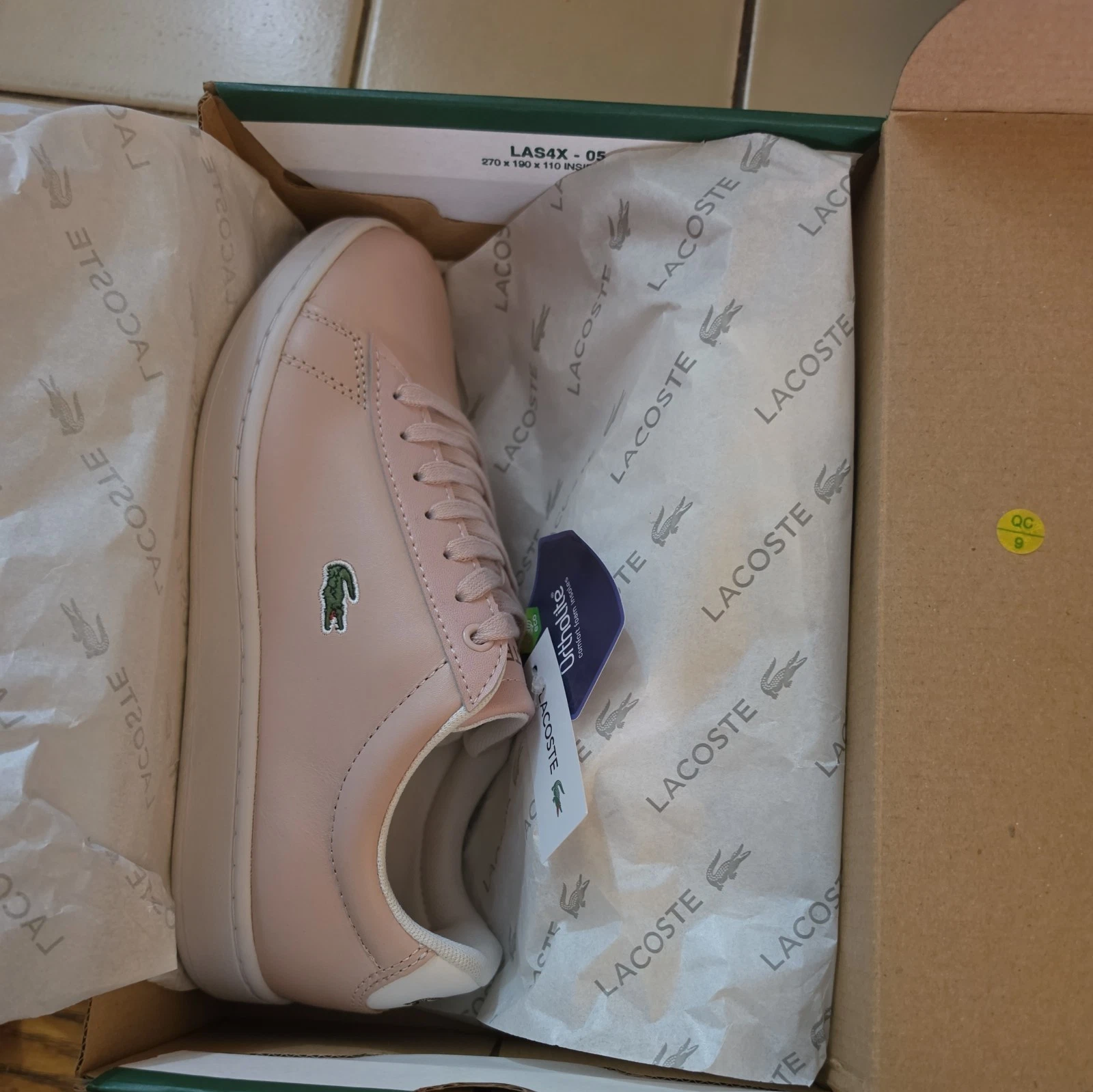 LACOSTE Hydez Casual Shoes - Blush Pink - Size 8 - photo 4