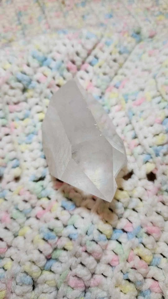 Clear Quartz Double Terminated Point