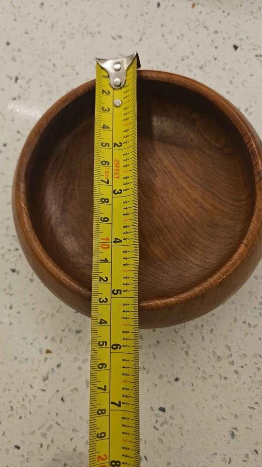 Set of 4 wood bowls - photo 4