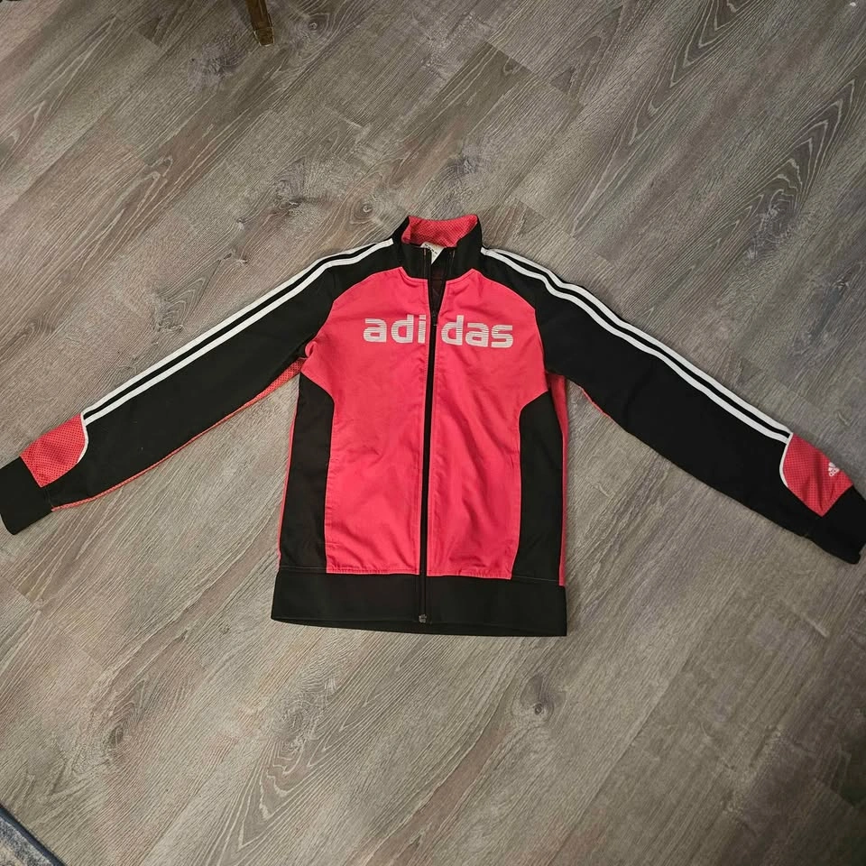 Adidas Zip-Up Jacket (Youth XL / Fits Women’s XS-S) - photo 2
