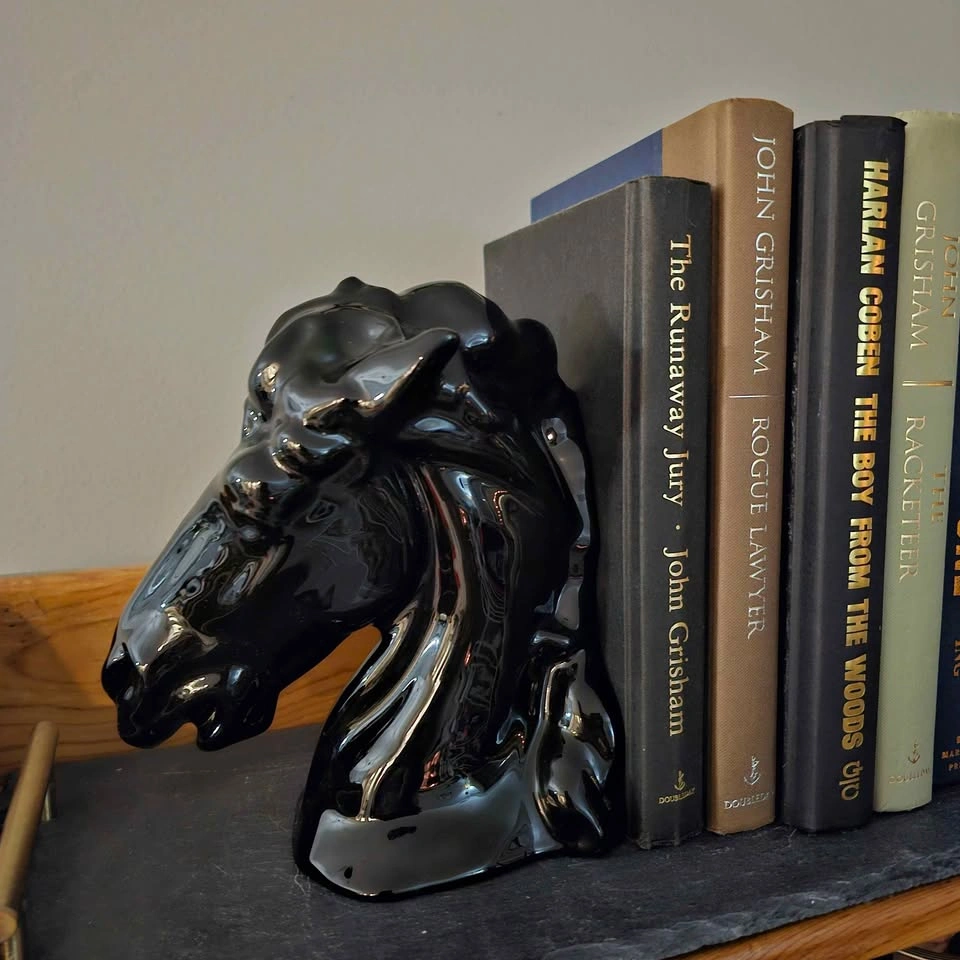 Black Horse Head Bookend/Decor - photo 4