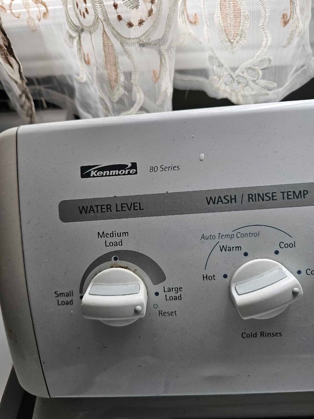 Kenmore Washer and Gas Dryer - photo 4