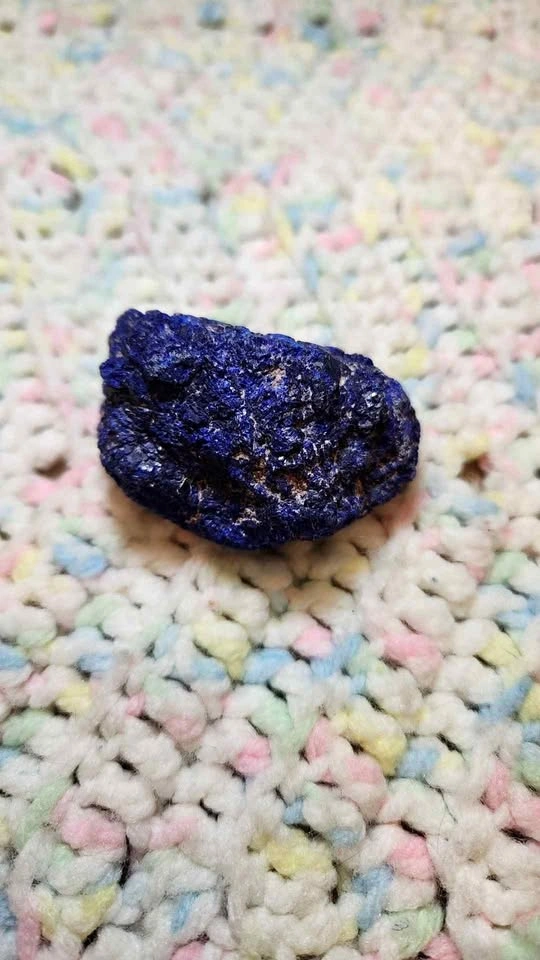 Raw Azurite Mineral Specimen