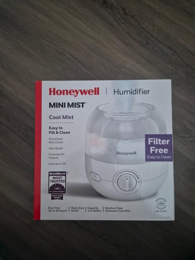Honeywell Mini Mist Humidifier – Compact, Clean & Works Perfectl