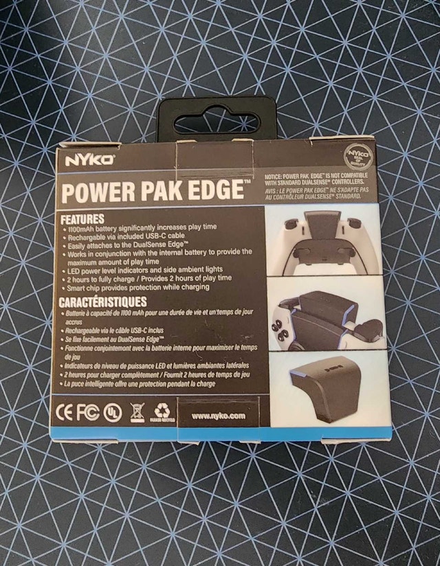 Nyko Power Pak Edge for PS5 DualSense Edge Controller - photo 2