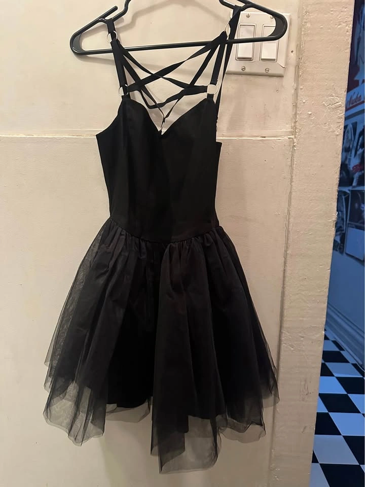 DOLLSKILL WIDOW BLEAK MOONLIGHT PENTAGRAM DRESS - photo 3