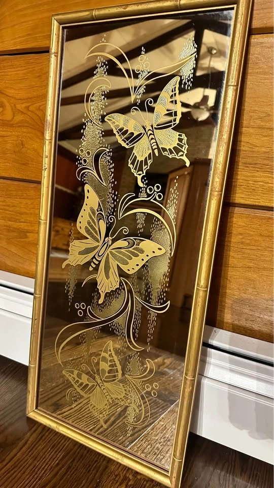 Vintage wall mirror Vintage Hollywood Regency - photo 2