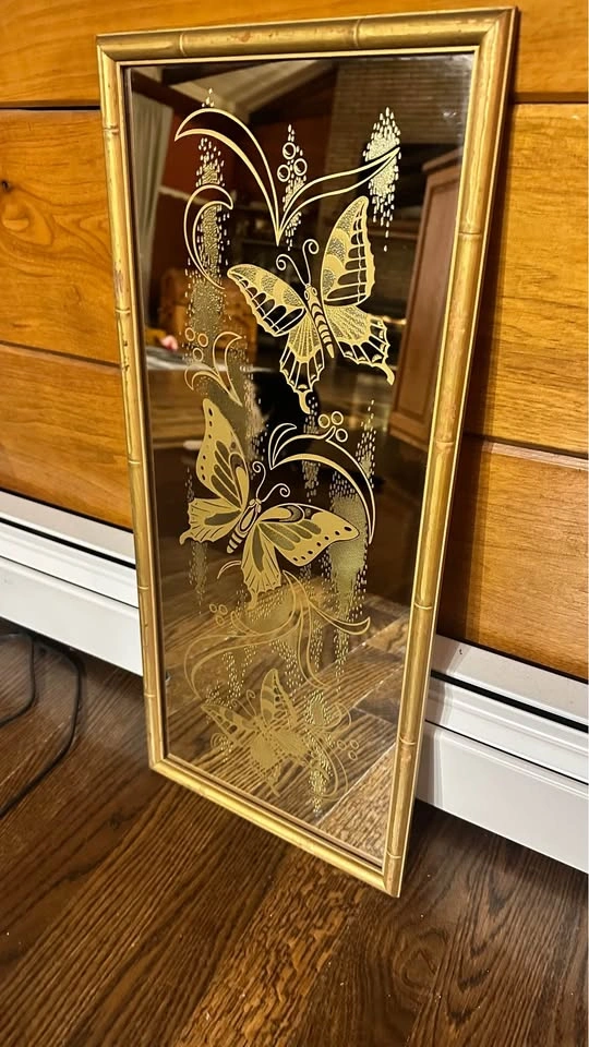 Vintage wall mirror Vintage Hollywood Regency - photo 3