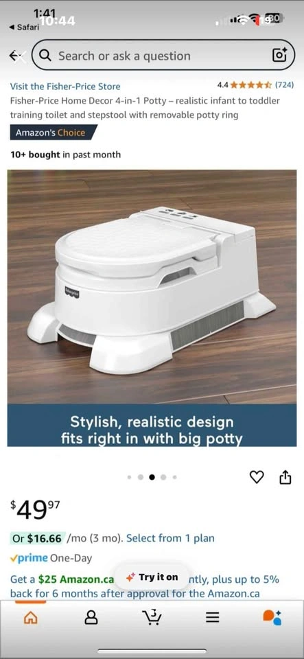 FOR SALE: FISHER-PRICE "THE THRONE" – $20 🚽🔥 - photo 2