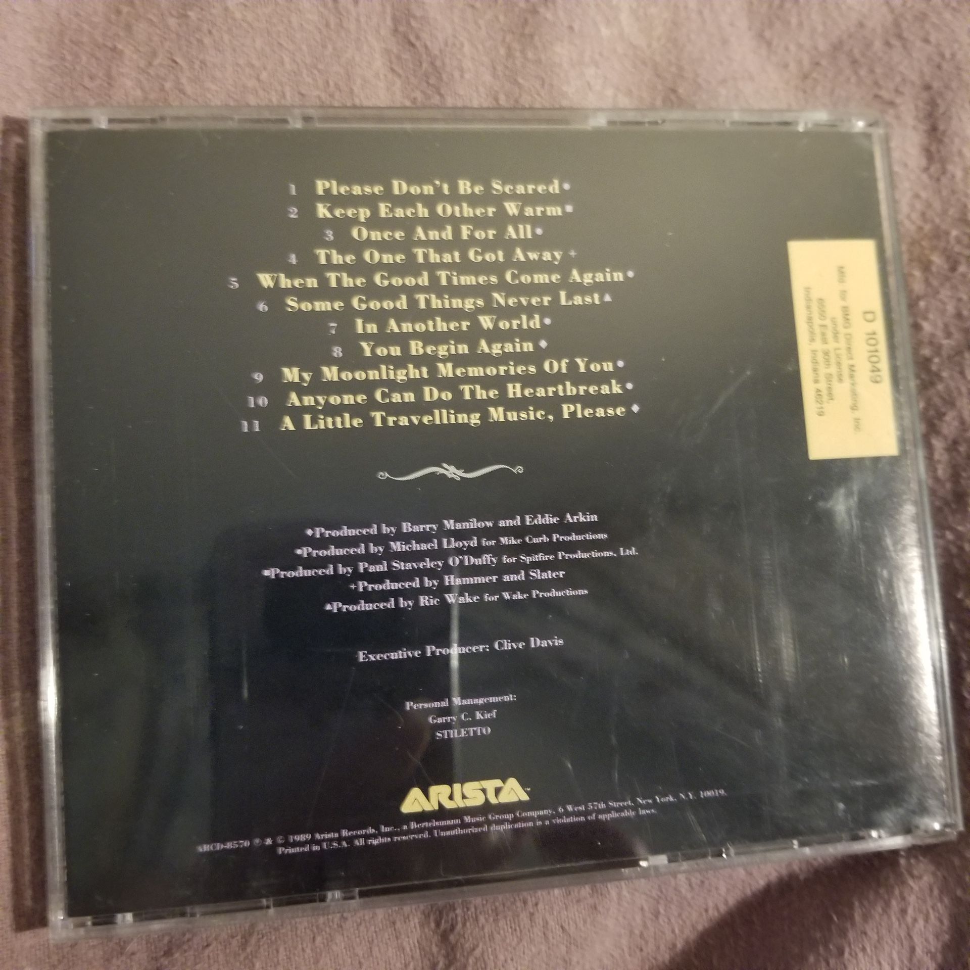 Barry Manilow Cd - photo 3