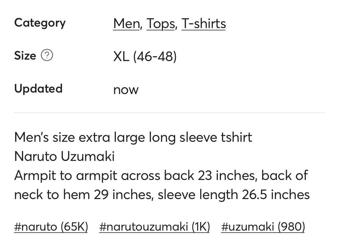 Men's XL Naruto Uzumaki Long Sleeve T-Shirt - photo 4