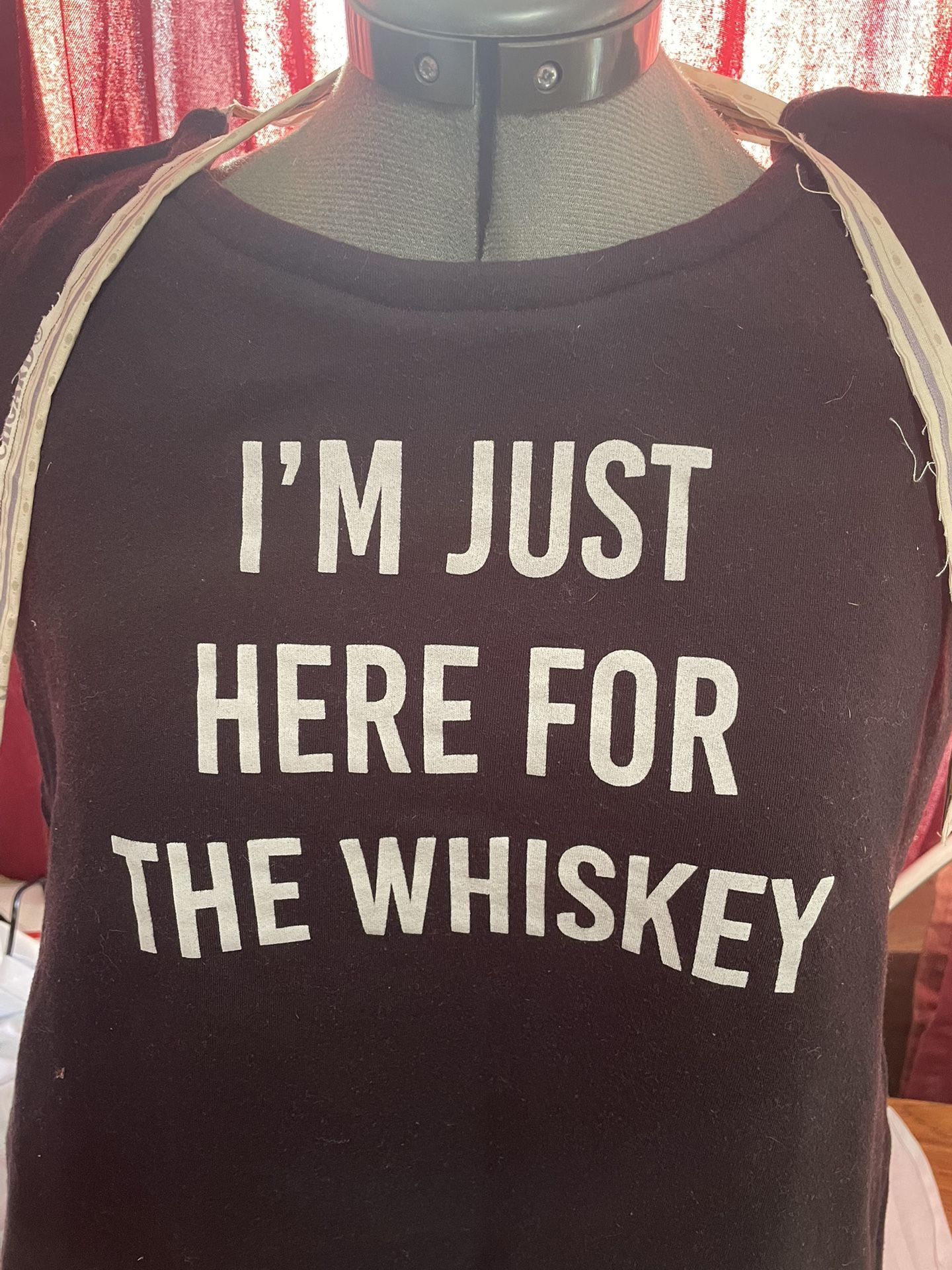 Adult Size Bib Novelty Whiskey Mealtime Clothing Protection - photo 2