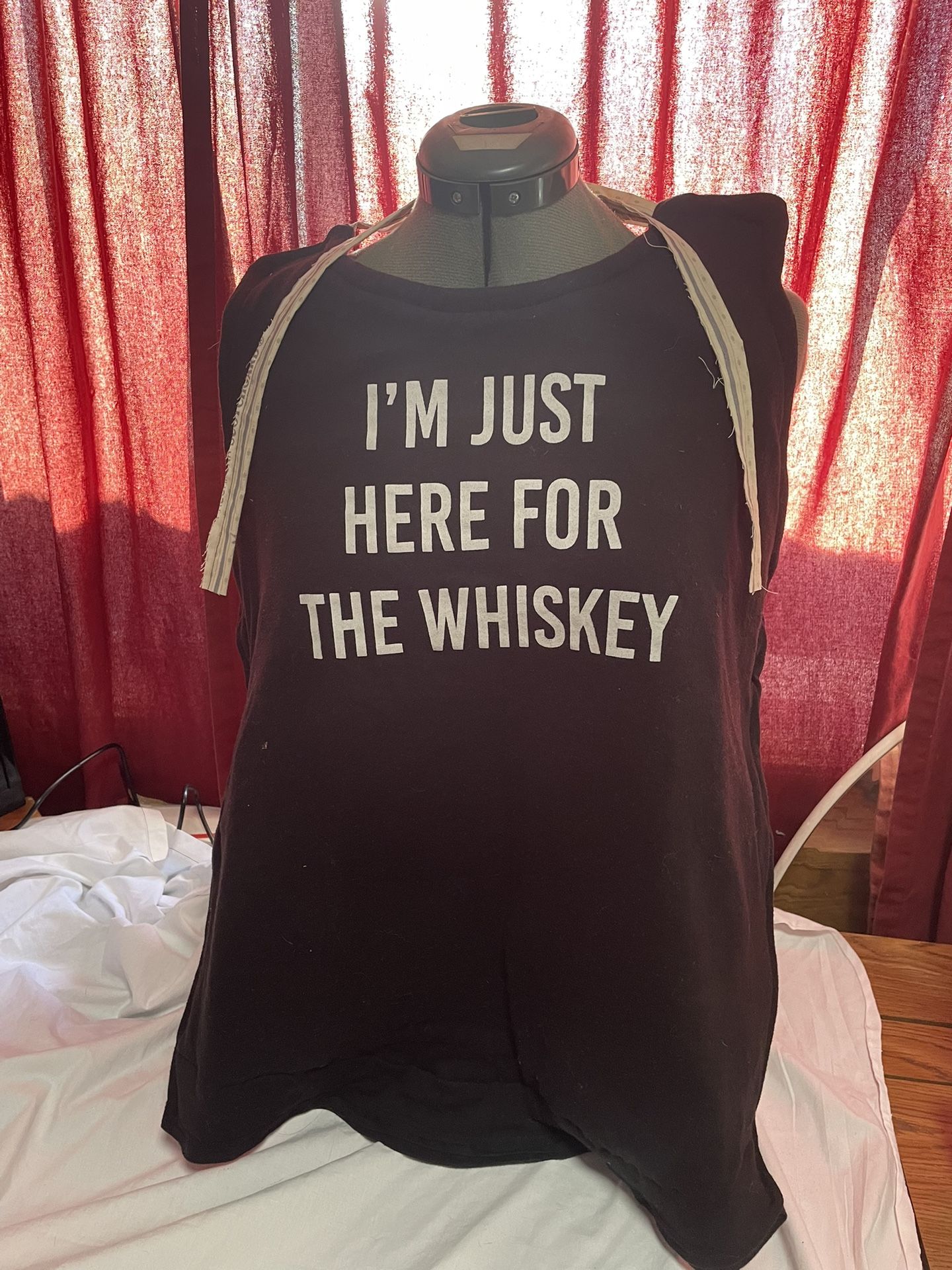 Adult Size Bib Novelty Whiskey Mealtime Clothing Protection - photo 3
