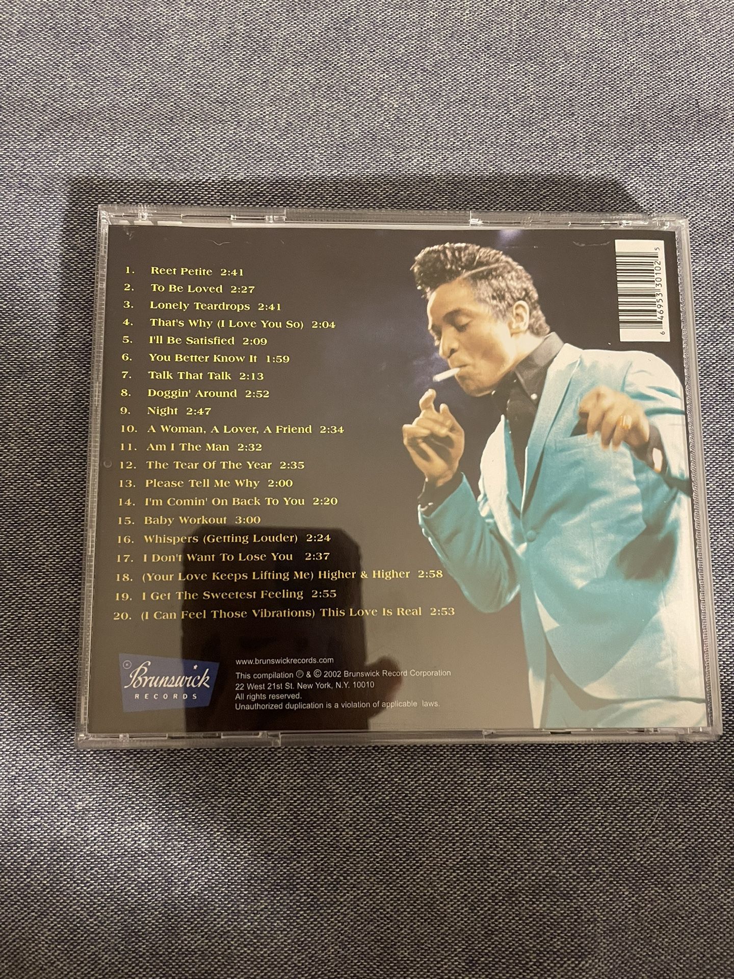 Jackie Wilson 20 Greatest Hits CD - photo 2