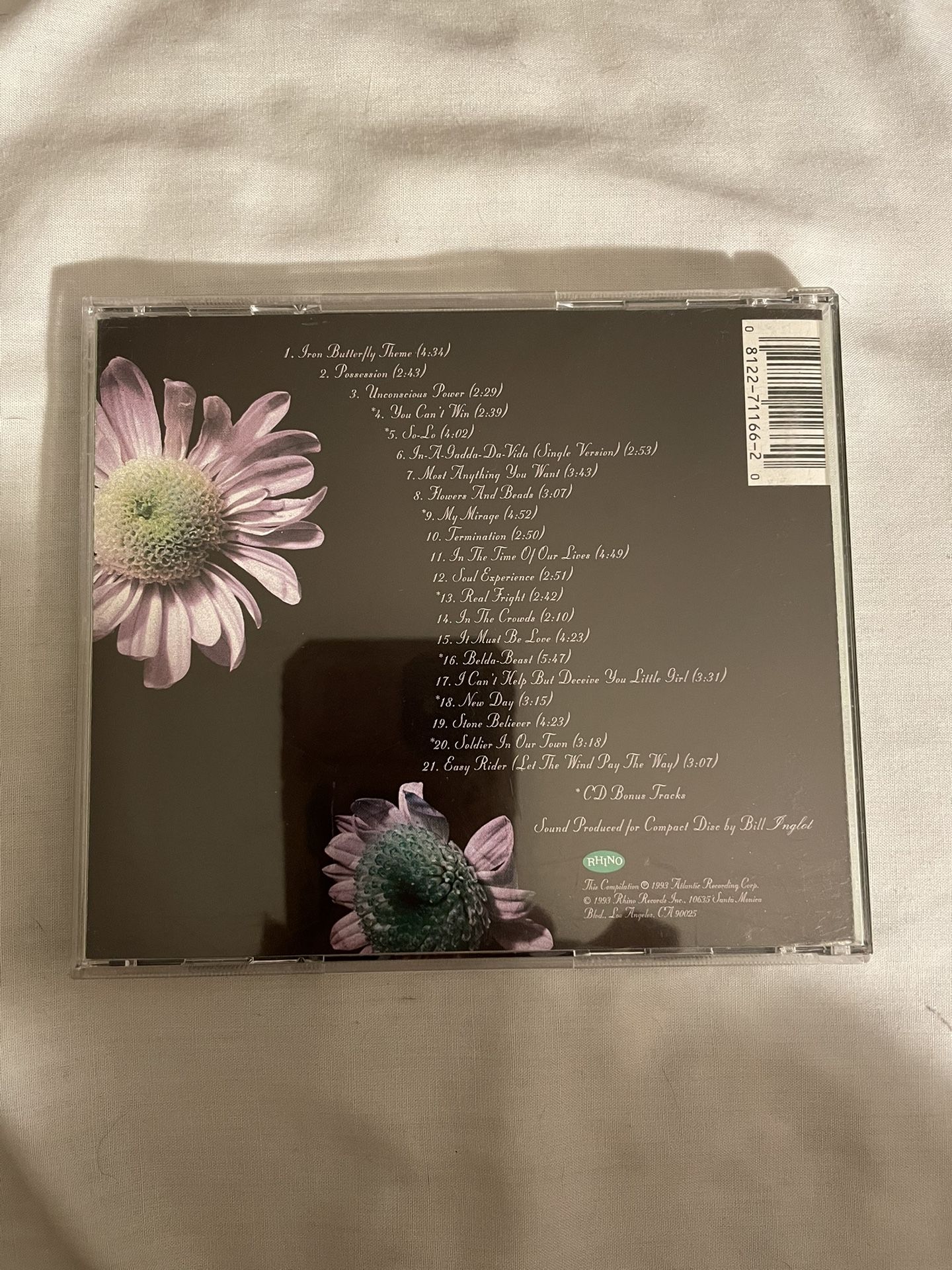 The Best Of Iron Butterfly Light And Heavy Cd - photo 2