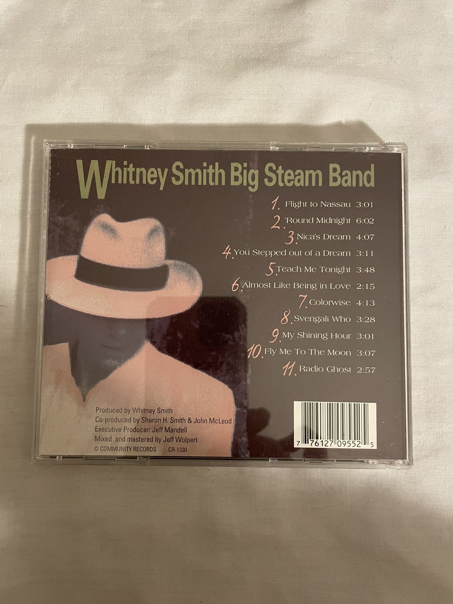 Whitney Smith Big Steam Band Swing’s Mistress CD - photo 2