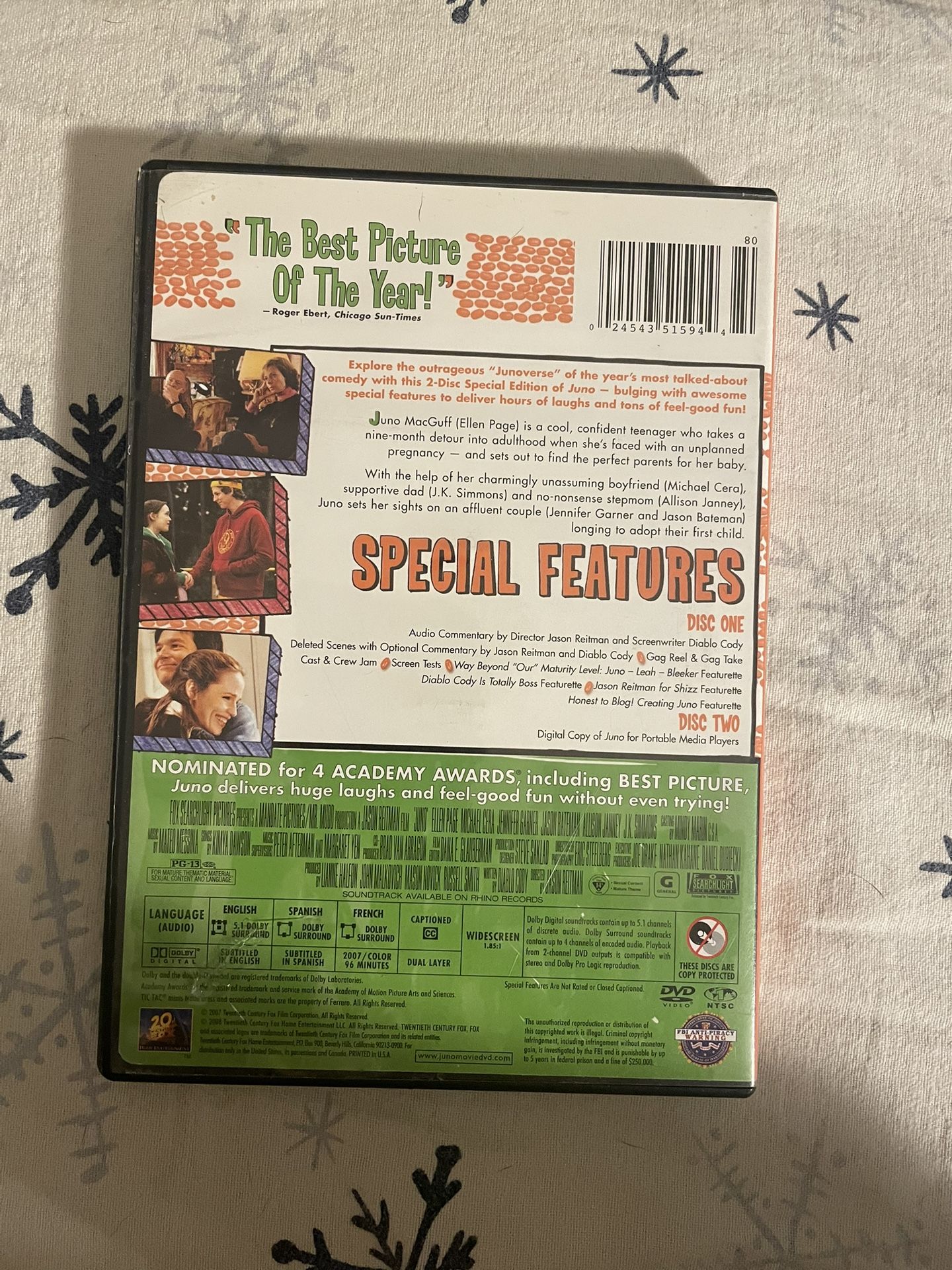 Juno DVD - photo 2