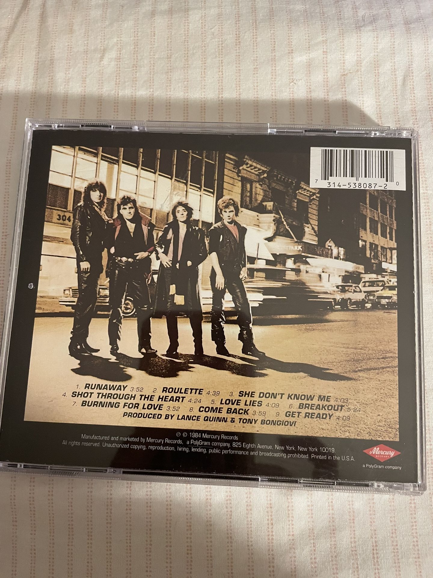 The Bon Jovi Remasters CD - photo 2