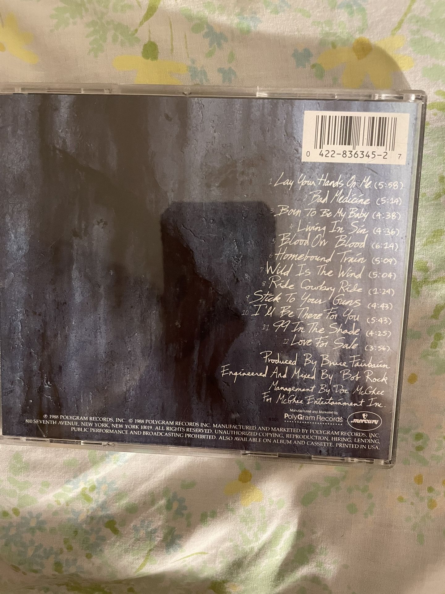 Bon Jovi Cd New Jersey - photo 2