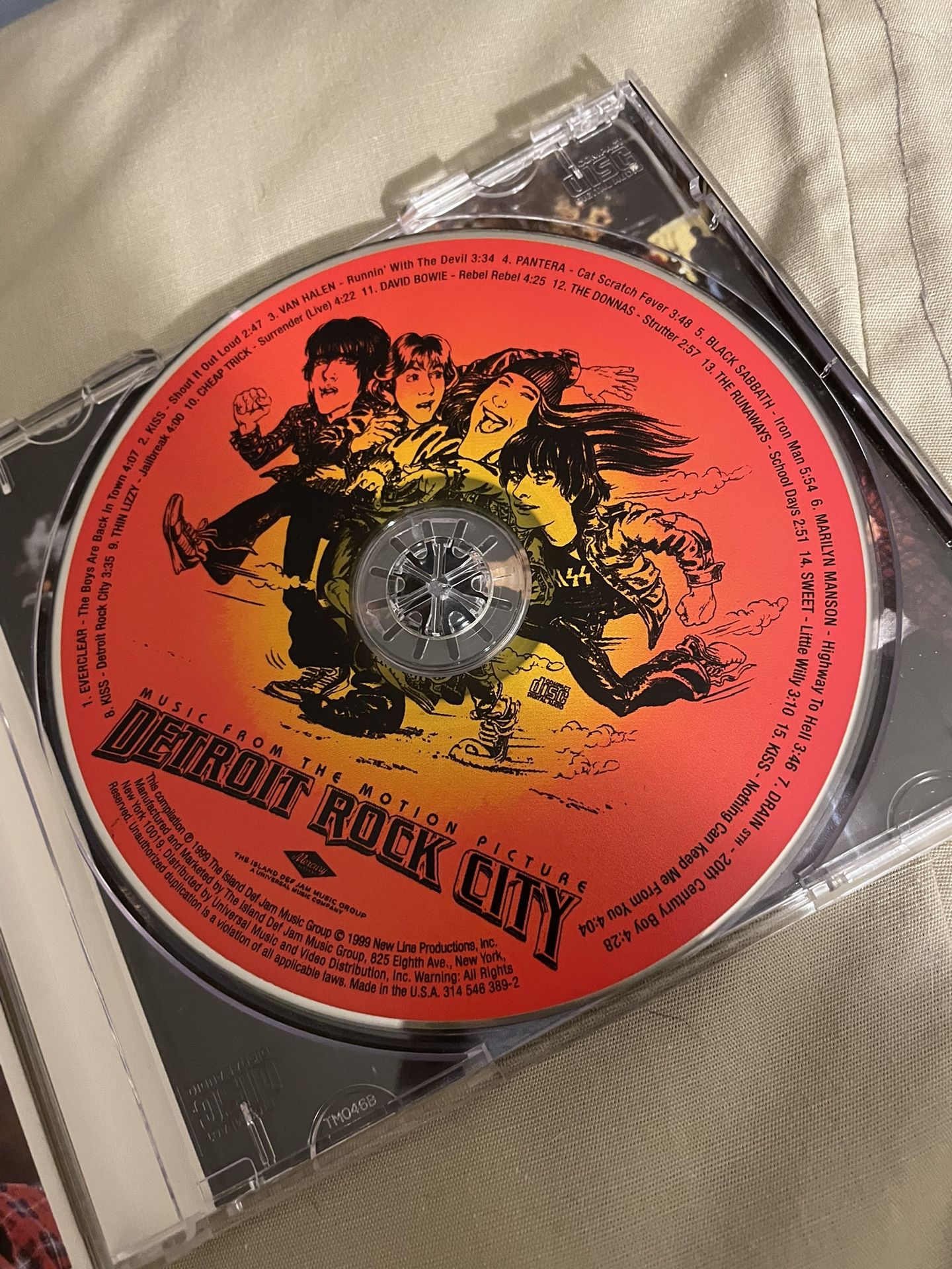 Music From The Motion Picture Detroit Rock City CD - photo 3