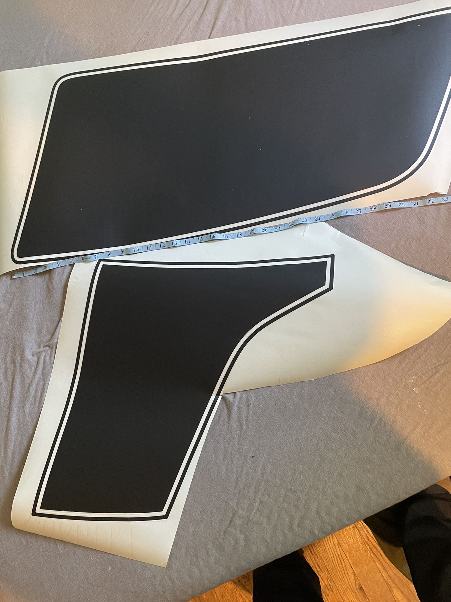 Huge Black And Clear Decal Decals Stickers