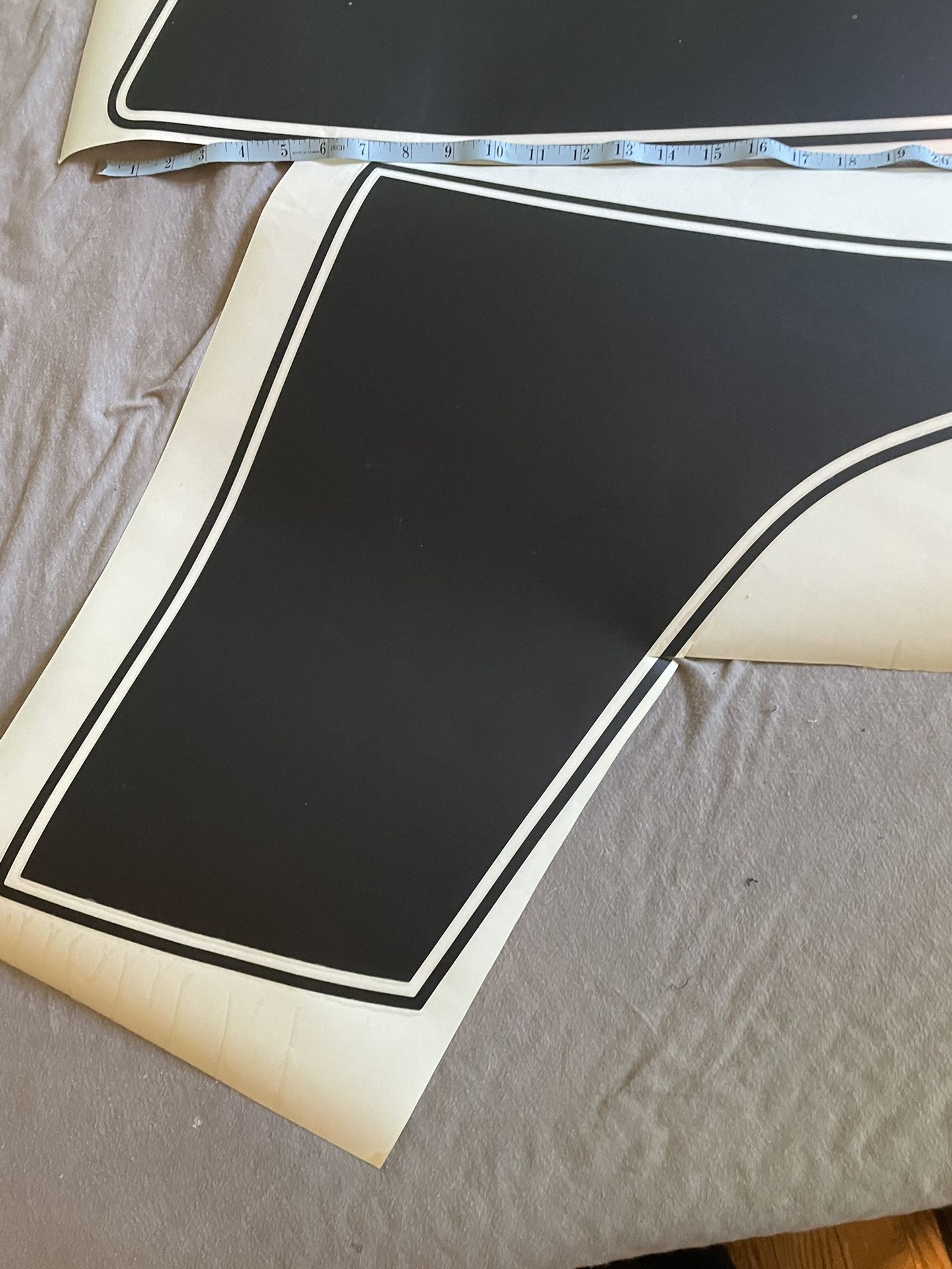 Huge Black And Clear Decal Decals Stickers - photo 2