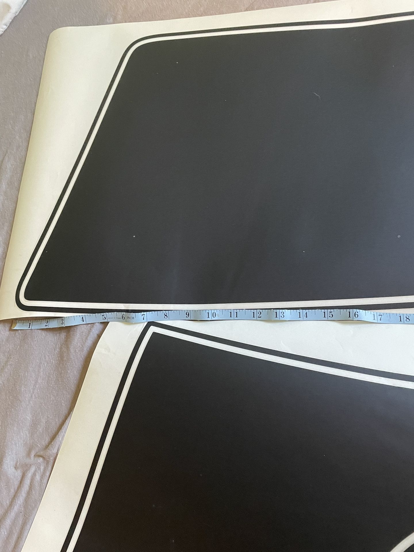 Huge Black And Clear Decal Decals Stickers - photo 3