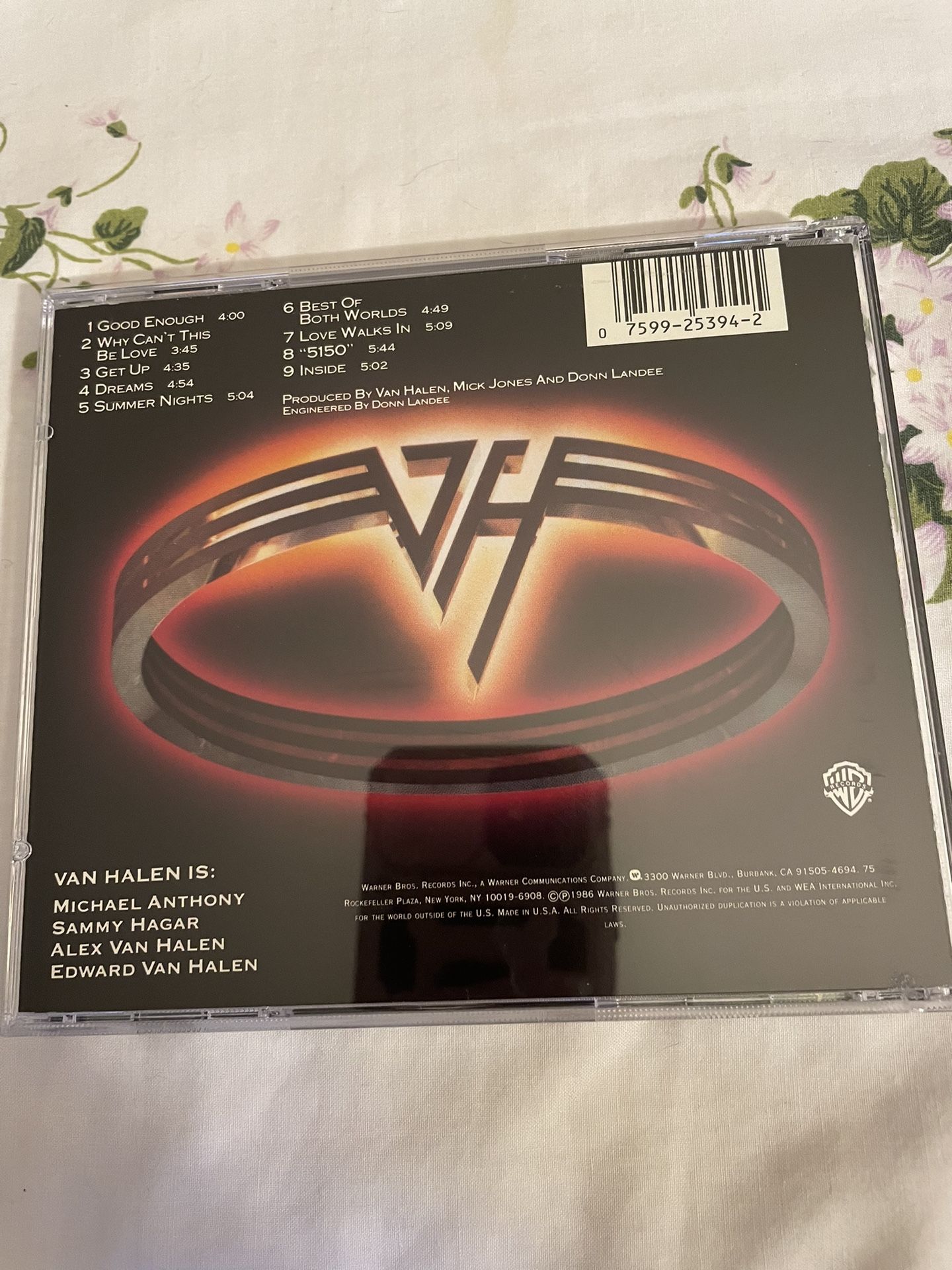 Van Halen 5150 CD - photo 2