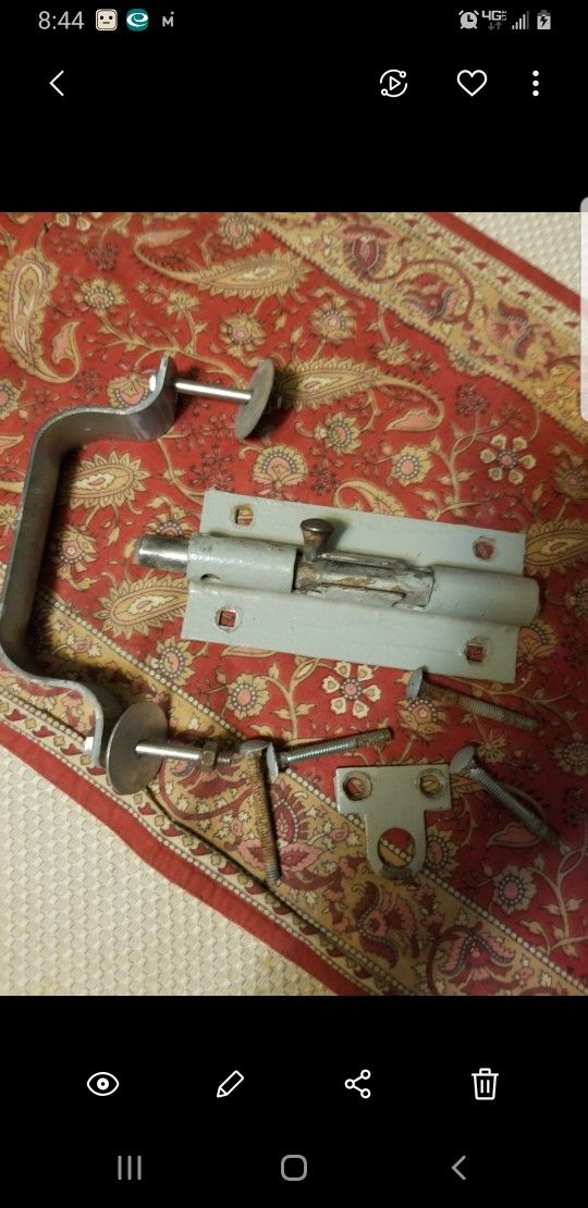 Heavy duty Lock And Handle