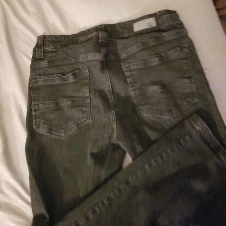 Free Planet Men's Black Skinny Jeans 32x32 - photo 5
