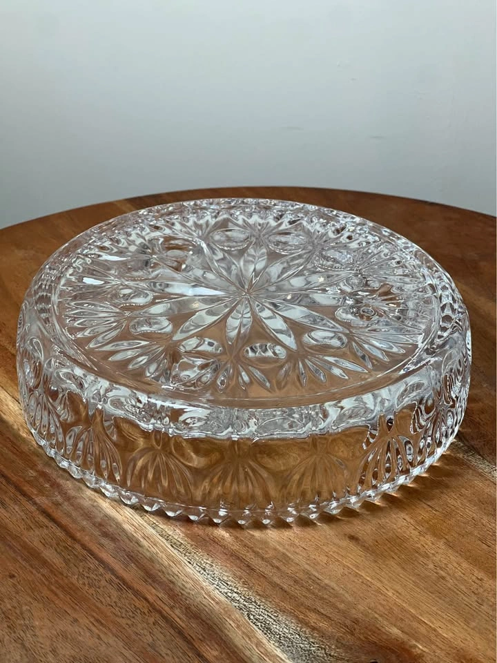Princess House Royal Highlights Crystal Candle Holder Dish - photo 5