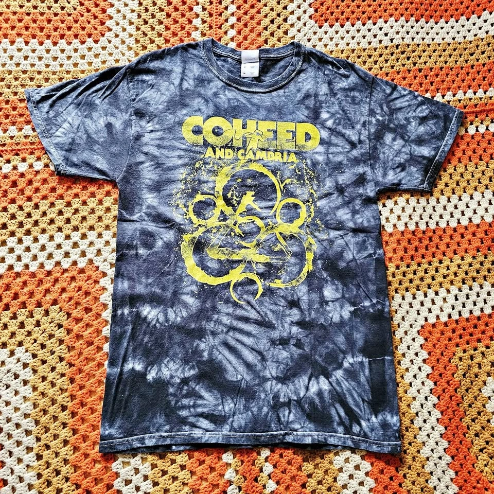 Coheed and Cambria Vintage Tie Dye Band Tee M