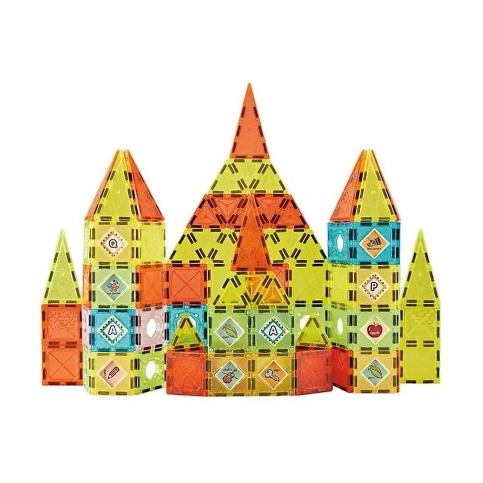 Magnetic DIY Building Blocks Set (102 PCS) – Brand New - photo 3