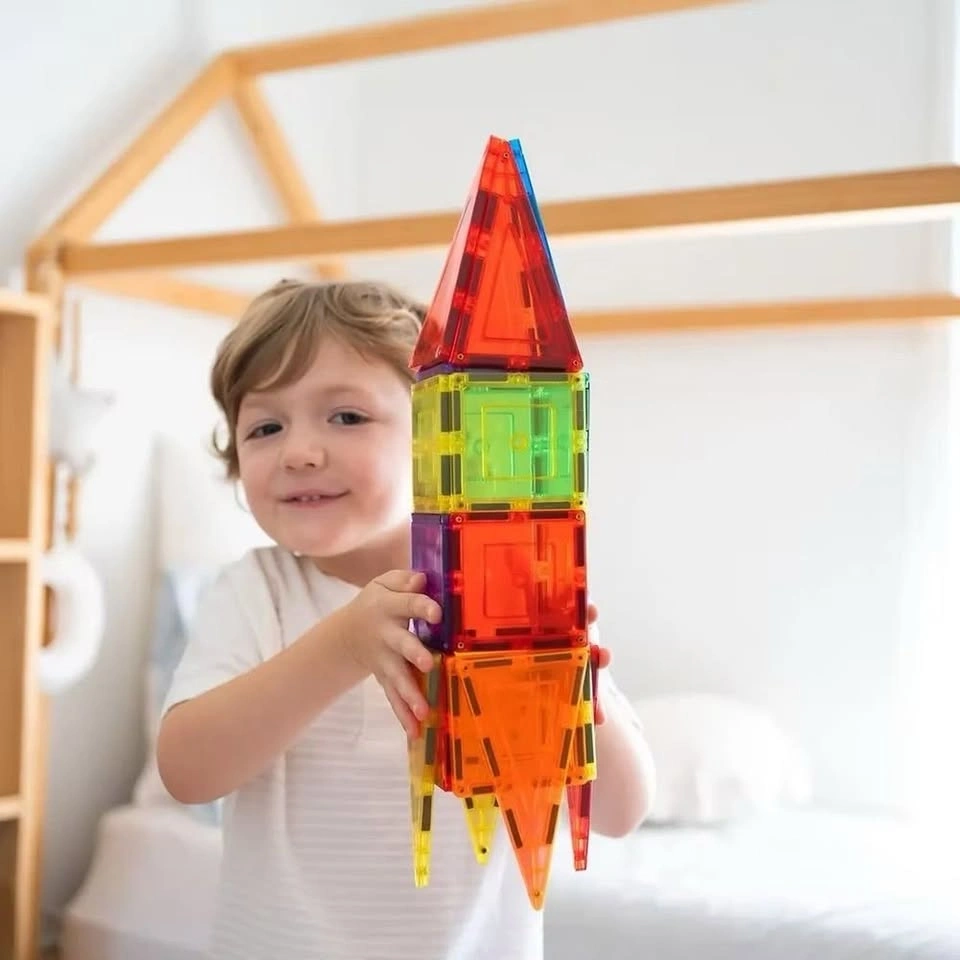 Magnetic DIY Building Blocks Set (102 PCS) – Brand New - photo 4