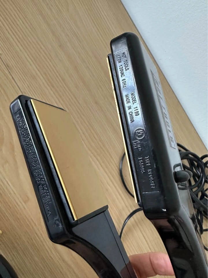 Hair Styling Tools Set – Flat Iron & Curling Iron (Working) - photo 5