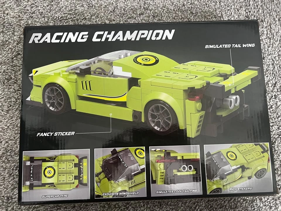 Racing Champion Building Block Set – Brand New - photo 2