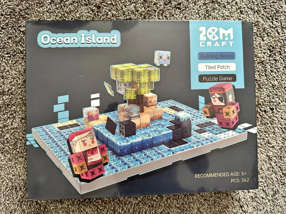 Ocean Island Building Blocks Set – 362 PCS | Brand New