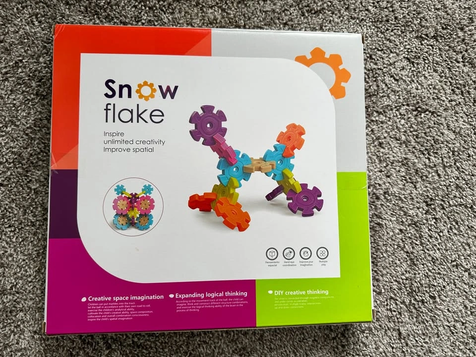 Snowflake DIY Creative Building Toy – 52 PCS | Brand New - photo 2