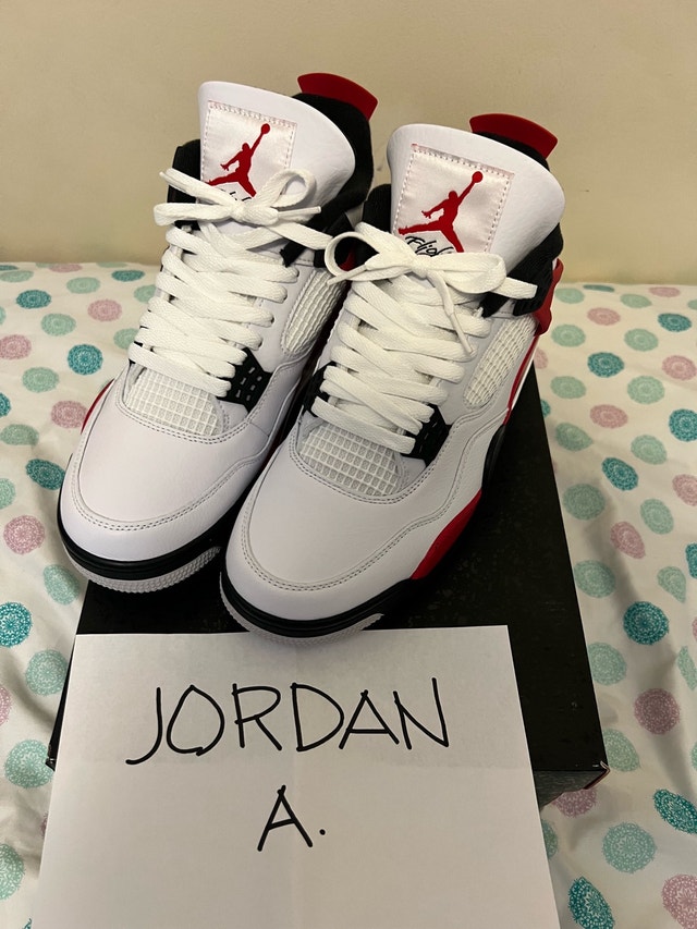 Jordan 4 Red Cement - photo 5