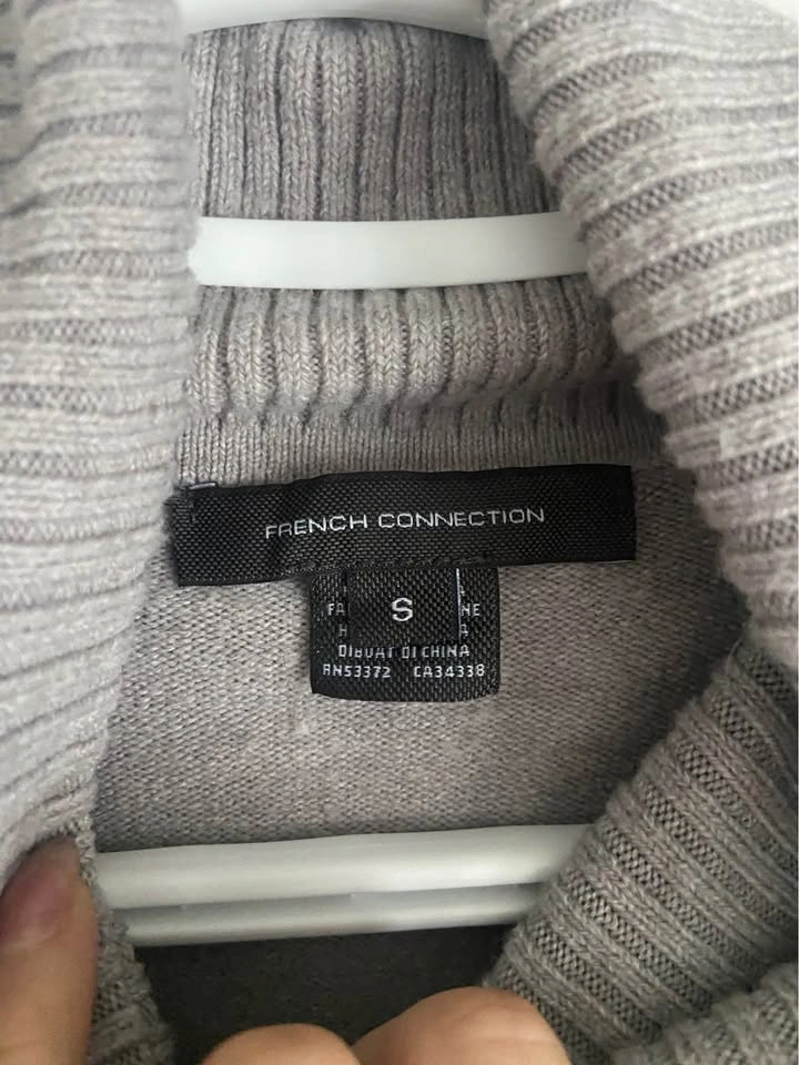 French Connection grey turtleneck - photo 2