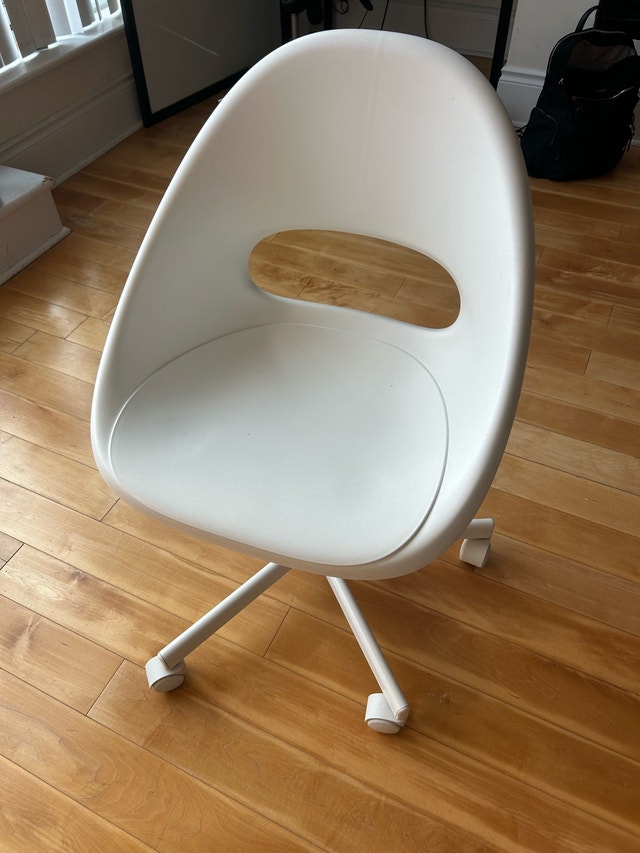 Moving Sale! Excellent condition IKEA white chair