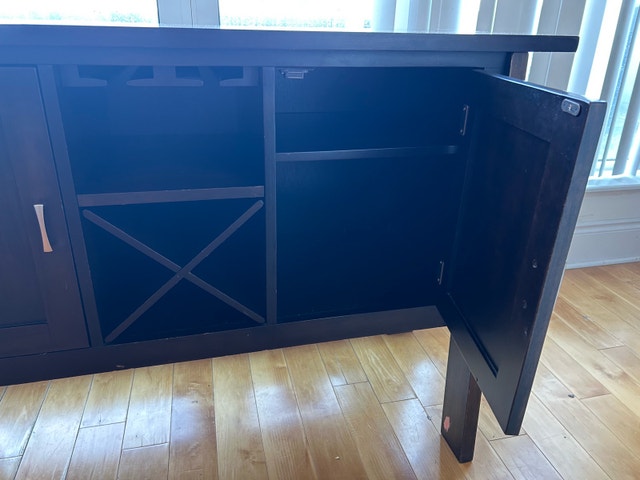 Moving Sale! Solid wood hutch in great condition - photo 2
