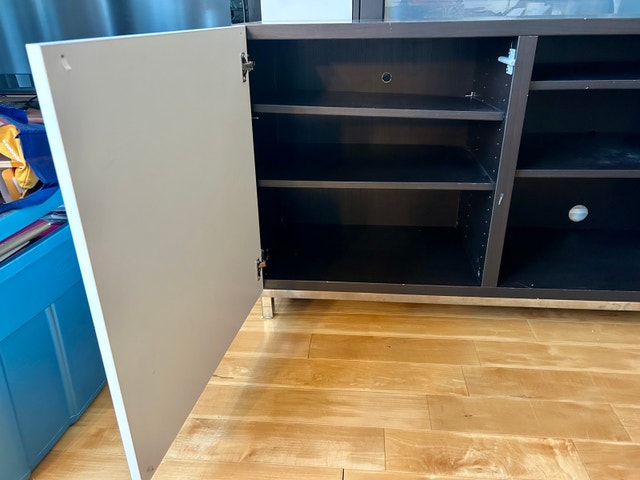 Moving Sale! Great condition IKEA media cabinet - photo 5