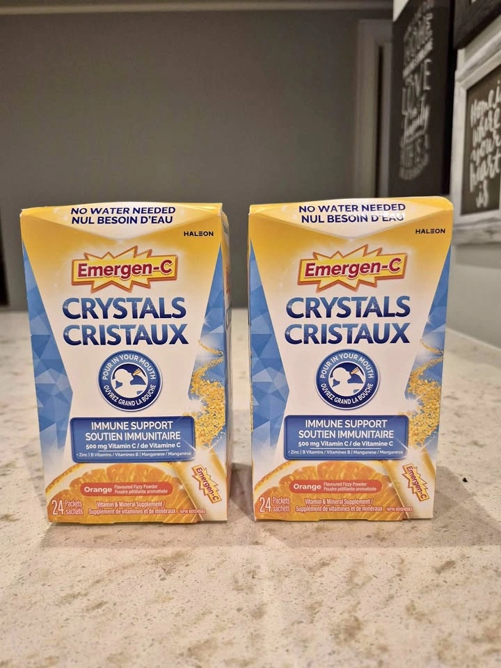 Emergen-C Crystals Orange 24 Packets