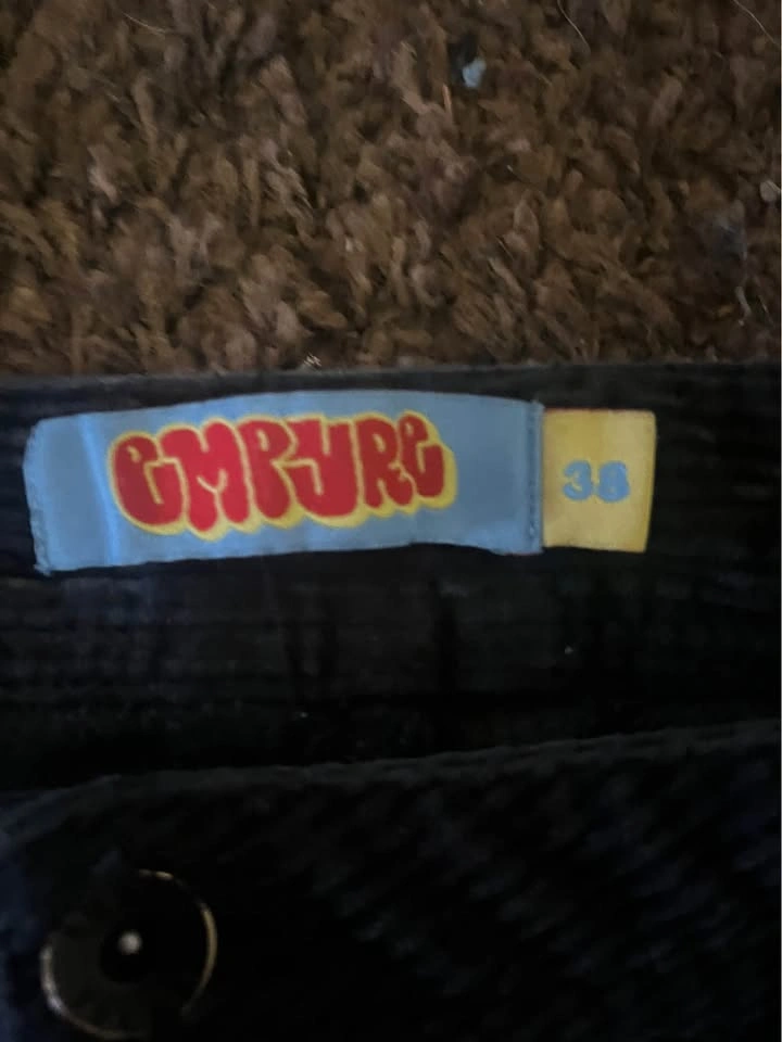 Black Corduroy Empyre Jeans - photo 2