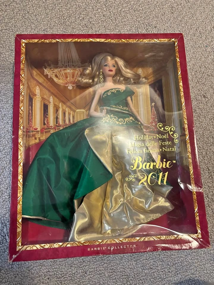 Collector Holiday Barbie set from 2011